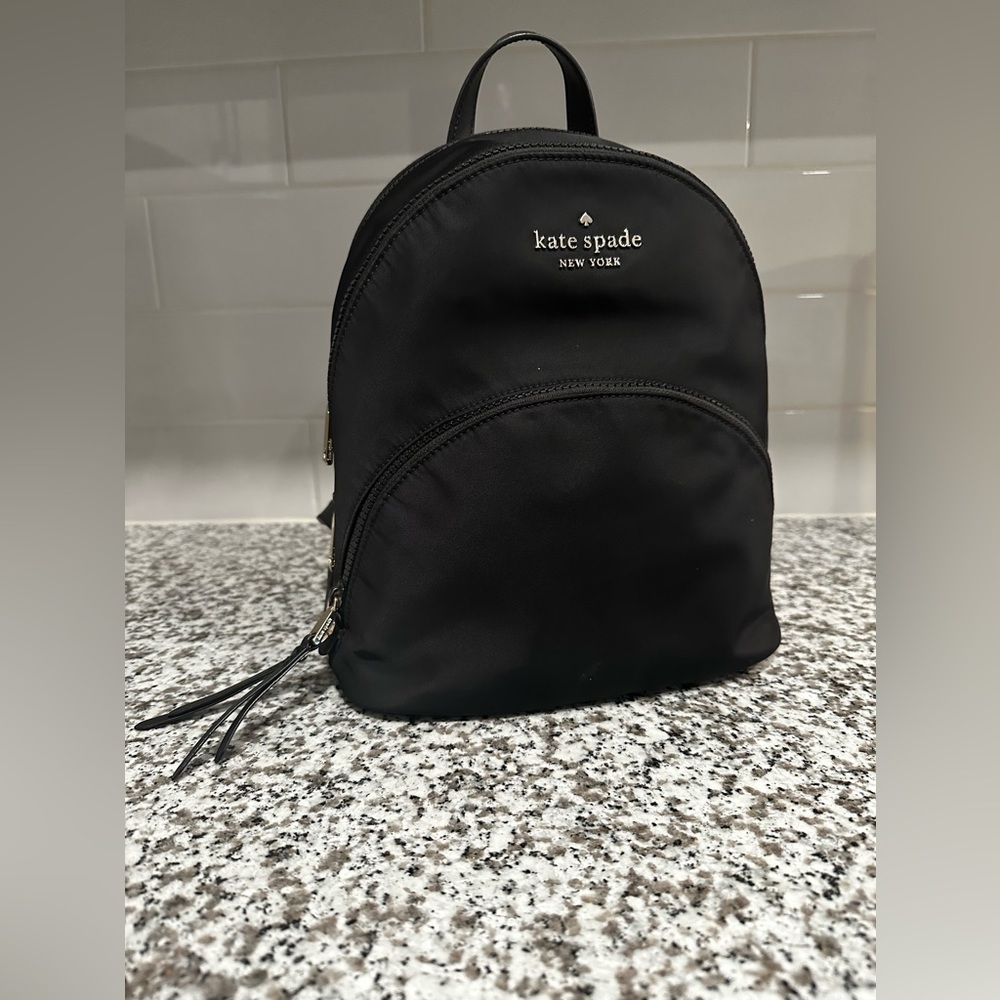 Kate Spade Nylon Black Backpack